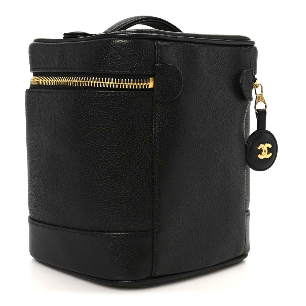 Chanel Caviar Vanity Cosmetic Case #242107C12B - Picture 3 of 11